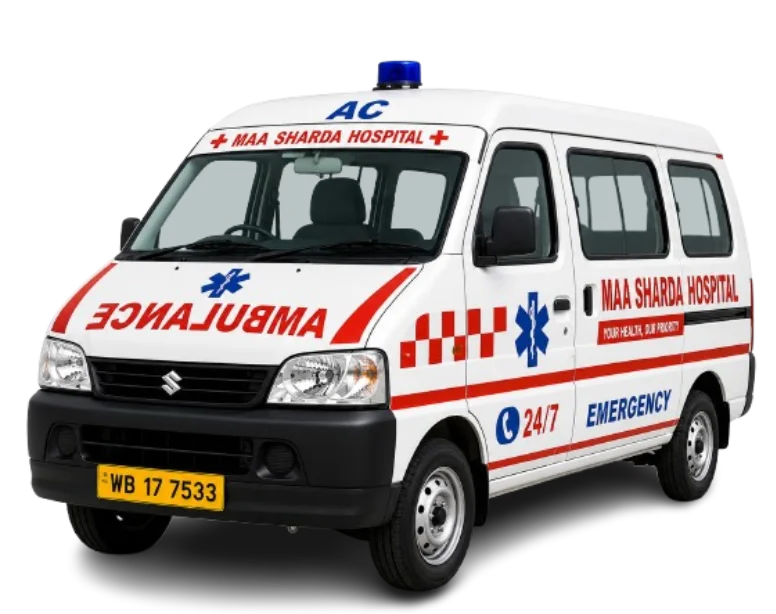Free Ambulance Service Ma Sarada Hospital